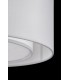 Flush Cylindrical Ceiling Lamp Chrome, 3 Light, E27 - 5
