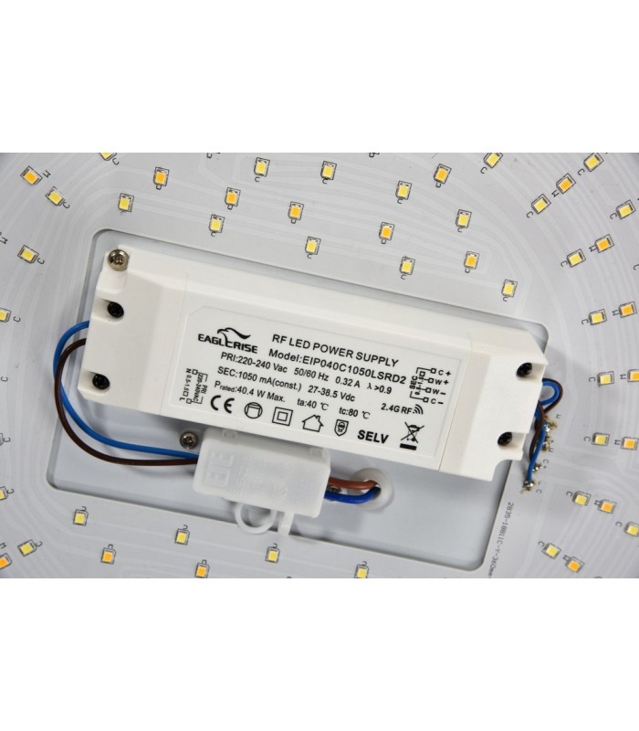 Integrated LED Flush Ceiling Lamp White - 7