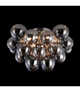 Semi Flush Ceiling Ceiling Lamp Nickel, 8 Light, G9 - 2