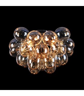Semi Flush Ceiling Ceiling Lamp Nickel, 8 Light, G9 - 2