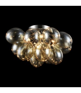 Semi Flush Ceiling Ceiling Lamp Nickel, 4 Light, G9 - 2