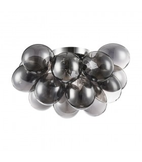 Semi Flush Ceiling Ceiling Lamp Nickel, 4 Light, G9 - 1