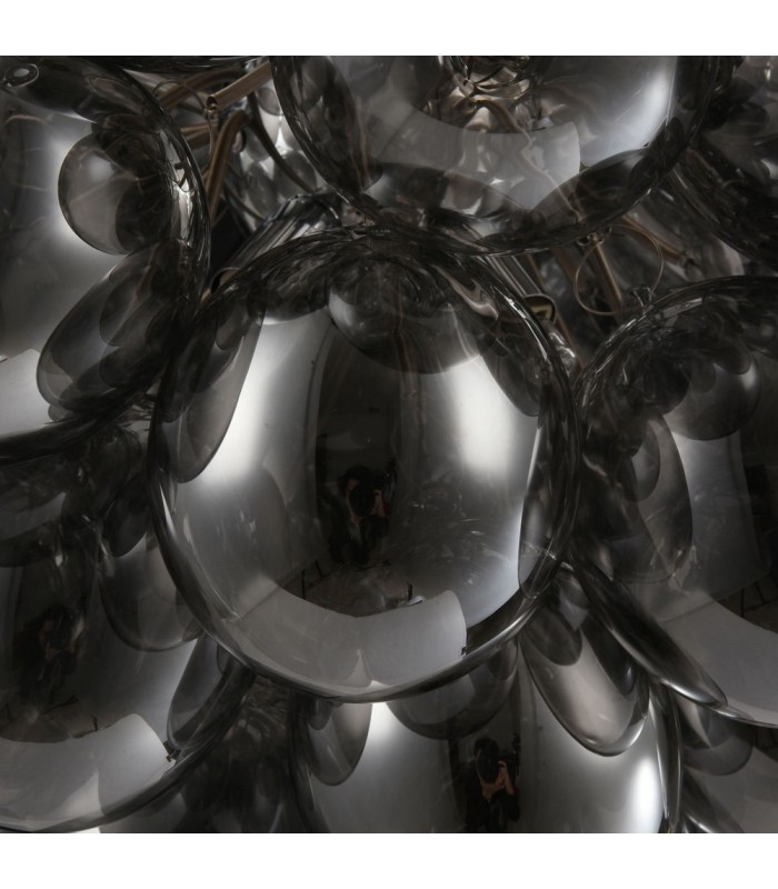 Ceiling Pendant Lamp Nickel, 8 Light, G9 - 7