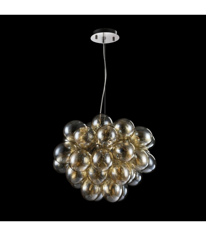Ceiling Pendant Lamp Nickel, 8 Light, G9 - 3