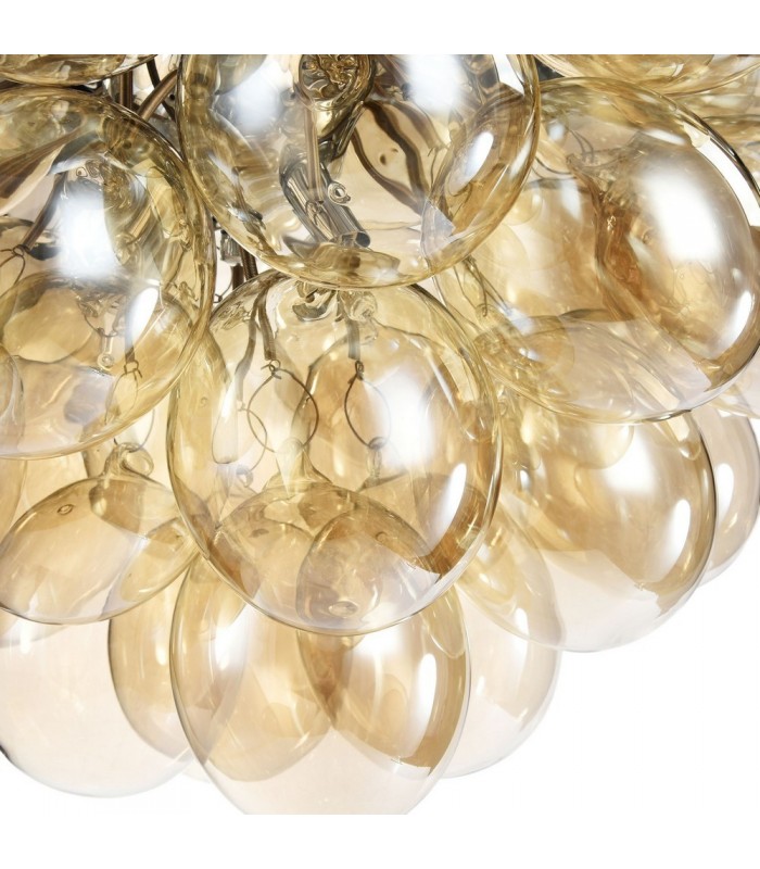 Ceiling Pendant Lamp Nickel, 8 Light, G9 - 5