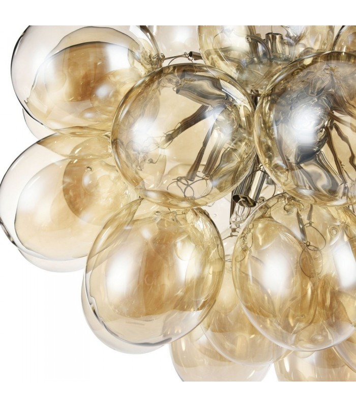 Ceiling Pendant Lamp Nickel, 8 Light, G9 - 6