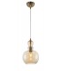 Dome Ceiling Pendant Lamp Bronze, 1 Light, E27 - 1