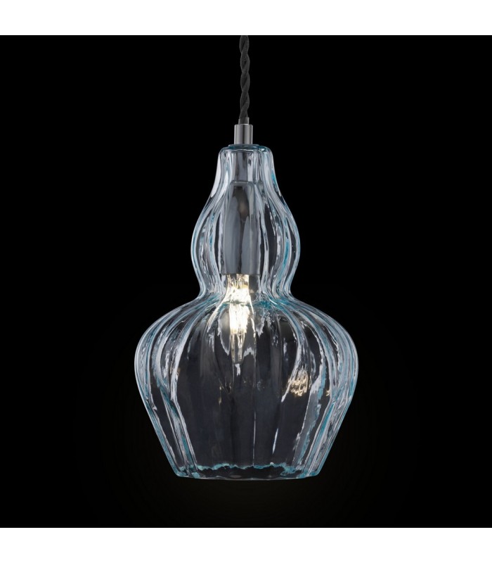 Dome Ceiling Pendant Lamp Nickel, 1 Light, E14 - 7