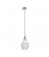 Dome Ceiling Pendant Lamp Nickel, 1 Light, E14 - 1