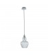Dome Ceiling Pendant Lamp Nickel, 1 Light, E14 - 7
