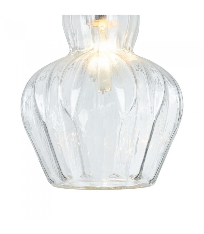 Dome Ceiling Pendant Lamp Nickel, 1 Light, E14 - 9