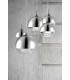 Cluster Ceiling Pendant Lamp Nickel & Crystal, 5 Light, E27 - 2