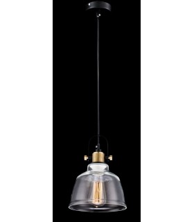 Dome Ceiling Pendant Lamp Black, 1 Light, E27 - 2