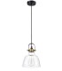 Dome Ceiling Pendant Lamp Black, 1 Light, E27 - 5