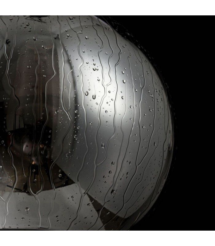 Dome Ceiling Pendant Lamp Black, 1 Light, E27 - 7