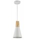 Dome Ceiling Pendant Lamp White, 1 Light, E27 - 1