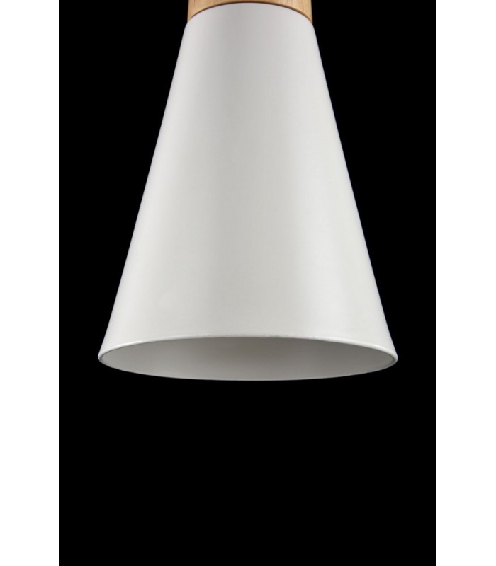 Dome Ceiling Pendant Lamp White, 1 Light, E27 - 6