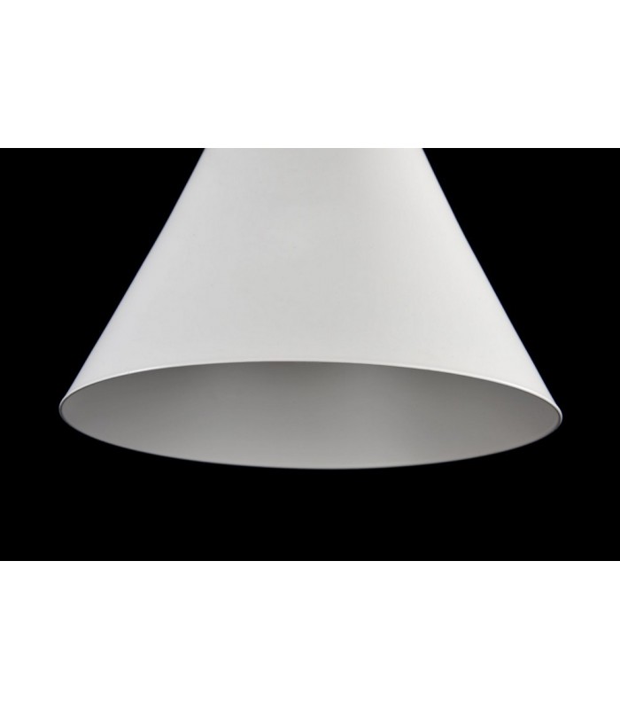 Dome Ceiling Pendant Lamp White, 1 Light, E27 - 6