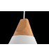 Dome Ceiling Pendant Lamp White, 1 Light, E27 - 7