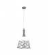 Dome Ceiling Pendant Lamp Grey, 1 Light, E27 - 5