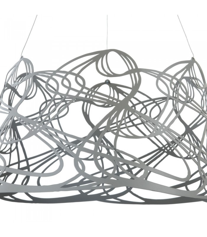 Dome Ceiling Pendant Lamp Grey, 1 Light, E27 - 7