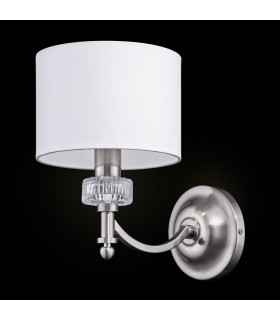 Wall Lamp Nickel, 1 Light, E14 - 2