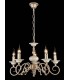 Chandelier Cream with Gold, 5 Light, E14 - 2