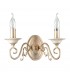 Wall Candle Lamp Cream with Gold, 2 Light, E14 - 5