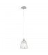 Dome Ceiling Pendant Lamp Grey, 1 Light, E14 - 1