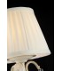 Table Lamp Beige with Pleated Satin Lampshade, 1 Light, E14 - 5