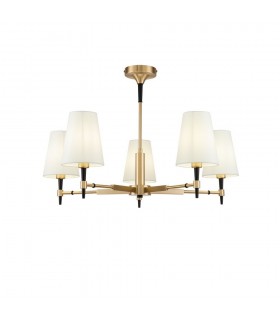 Chandelier Brass, 5 Light, E14 - 1