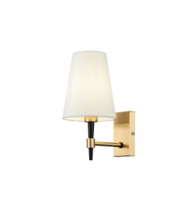 Wall Candle Lamp Brass, 1 Light, E14 - 1