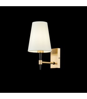Wall Candle Lamp Brass, 1 Light, E14 - 2