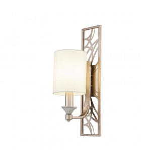 Wall Candle Lamp Cream with Gold, 1 Light, E14 - 1