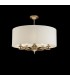 Cylindrical Ceiling Pendant Lamp Gold Antique, 5 Light, E14 - 3