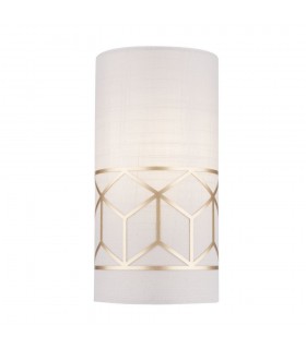 Flush Wall Lamp Gold, 1 Light, E14 - 1