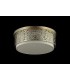 Semi Flush Cylindrical Ceiling Lamp Brass, 5 Light, E27 - 3