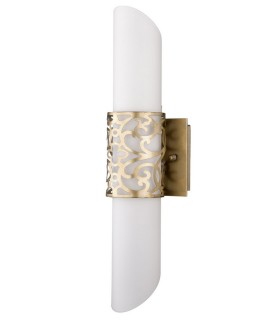 Wall Lamp Brass, 2 Light, E14 - 1