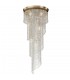 Chandelier Gold Antique & Crystal, 12 Light, E14 - 1