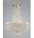 Grand Chandelier Gold & Crystal, 8 Light, E14 - 6