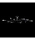 Ceiling Lamp Black, 12 Light, E27 - 3