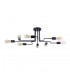 Ceiling Lamp Black, 8 Light, E27 - 6