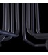 Ceiling Lamp Black, 8 Light, E27 - 10