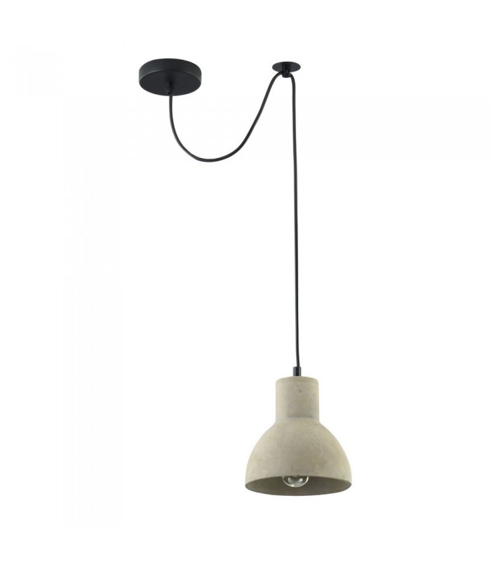 Dome Ceiling Pendant Lamp Black, 1 Light, E27 - 5