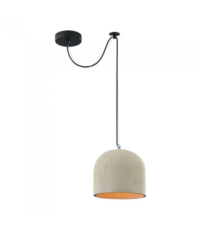 Dome Ceiling Pendant Lamp Black, 1 Light, E27 - 4