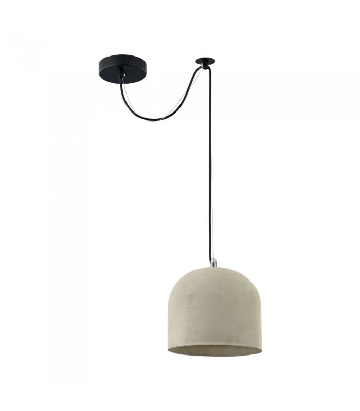 Dome Ceiling Pendant Lamp Black, 1 Light, E27 - 5