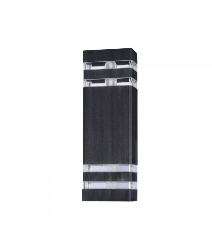 Wall Lamp Black, 2 Light IP54, E27 - 5