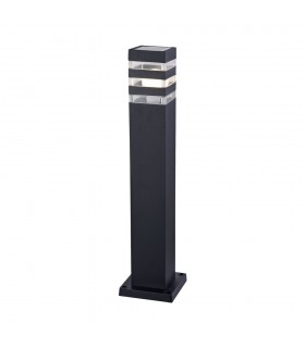 Outdoor Floor Bollard Lighting Black, 1 Light IP54, E27 - 1