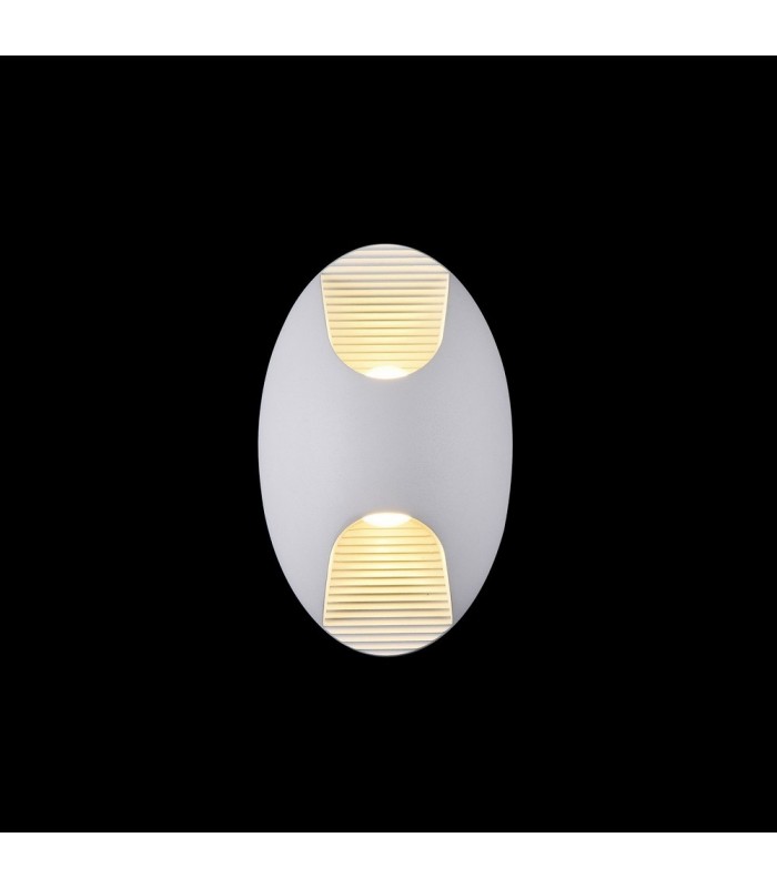 Integrated LED Wall Lamp White, IP54 - 3