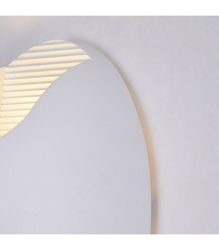 Integrated LED Wall Lamp White, IP54 - 6